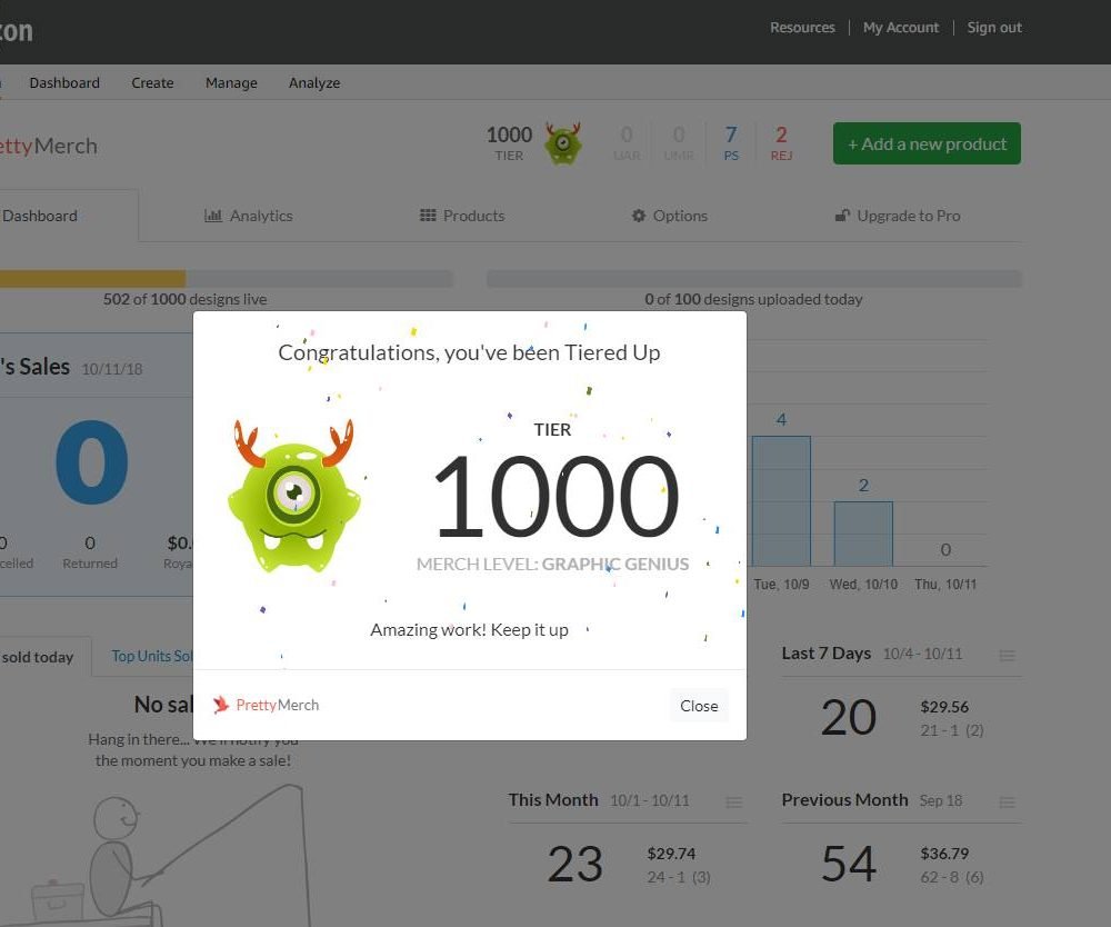 Tier 1000 – The Ship is Starting to Sail!!!
