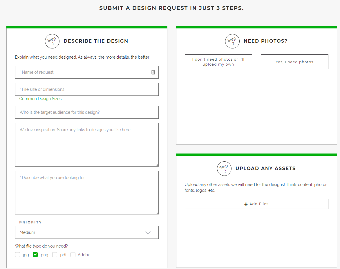 Design Pickle Design Submission Form