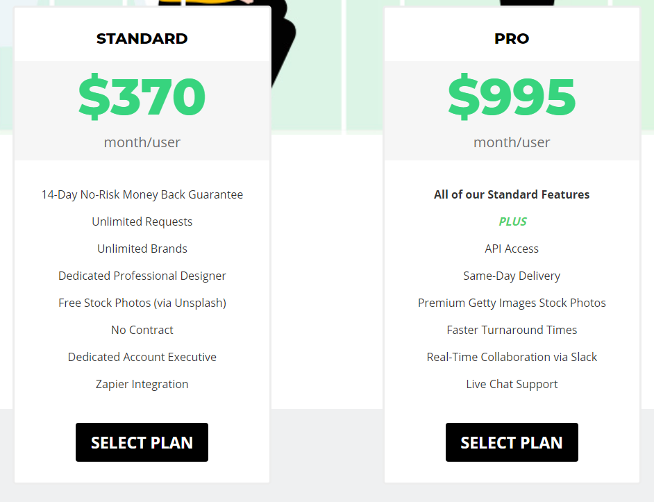 Design Pickle Pricing Plans